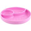 Chicco Piatto Silicone Diviso Con Ventosa Rosa 1 Pezzo
