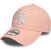 New Era New York Yankees MLB League Essential Rosa 9Forty Berretto Regolabile per Bambini