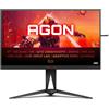AOC AGON AG275QZN - Monitor Gaming QHD da 27 pollici FreeSync Premium 05 ms 240 Hz (2560x1440 DisplayPort HDMI hub USB) colore nero-rosso