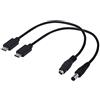 SinLoon SNUNGPHIR SinLoon USB 3.1Type-C Male to DC5.5 X 2.5mm Male Female Power Plug Extension Charge Cable for Tablet OmniCharge (USB-C to