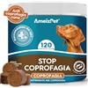 AmeizPet Trattameti Senza Poo Per Cani, Anti Coprofagia Cane Mangiane Le Feci Deterrente Enzimi Digestivi Per Benessere Intestinale, 120 Dolcetti, 270g (9.5 Oz)