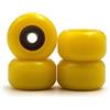 SPITBOARDS Fingerboard Bearing Wheels, CNC poliuretano, set di 4 ruote, ruote per dita, ruote (giallo)