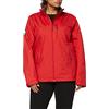 Helly Hansen W Crew Midlayer Jacket Red Womens XS