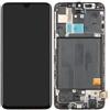 Generico Display Originale Service Pack LCD Frame Samsung Galaxy A40 A405 F Touch Screen Vetro Nero