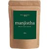 Real Earth Stories Real Earth - Manjistha in polvere - 100% puro e biologico - Cosmetici naturali in polvere - Trattamento viso naturale - Maschera facciale - Piante ayurvediche - Vegano - Antiossidante - 250gr
