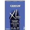Canson XL Mix Media textured album per acquerello spiralato lato corto 300g/m grana media A2 15 fogli