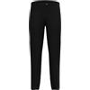 Odlo - Pantaloni da trekking convertibili - Ascent Light Pants Zip Off Regular Length Black per Uomo in Pelle - Taglia 48 FR,50 FR,52 FR - Nero