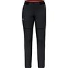 Salewa - Pantaloni softshell convertibili - Pedroc 2 DST 2/1 Pants W Black Out per Donne in Pelle - Taglia M - Nero