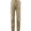 Fjall Raven - Pantaloni da trekking convertibili in bermuda - Travellers MT Zip-off Trs M Light Beige per Uomo - Taglia 54 EU