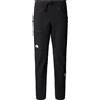 The North Face - Pantaloni da alpinismo - W Summit Chamlang Softshell Pant TNF Black per Donne in Nylon - Taglia S,L - Nero