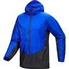 Arc'Teryx - Giacca da trail/running in Gore-Tex - Norvan Windshell Hoody M Vitality/Black Sapphire per Uomo in Pelle - Taglia S,M,L - Blu