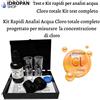 Kit Rapidi Analisi Acqua Cloro totale completo progettato per misurare la concentrazione di cloro
