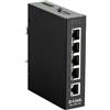 D-Link DIS‑100G‑5W Non gestito L2 Gigabit Ethernet (10/100/1000) Nero