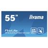 iiyama ProLite TF5539UHSC-W1AG Monitor PC 139,7 cm (55') 3840 x 2160 Pixel 4K Ultra HD LED Touch screen Multi utente Bianco