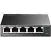 tplink TP-Link TL-SG105PE switch di rete Gestito L2 Gigabit Ethernet (10/100/1000) Supporto Power over Ethernet (PoE) Nero