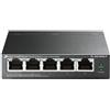 tplink TP-Link TL-SG1005LP switch di rete Non gestito Gigabit Ethernet (10/100/1000) Supporto Power over Ethernet (PoE) Nero