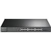 tplink TP-Link JetStream TL-SG3428XMP switch di rete Gestito L2+ Gigabit Ethernet (10/100/1000) Supporto Power over Ethernet (PoE) 1U Nero