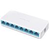 tplink Mercusys MS108 switch di rete Non gestito Fast Ethernet (10/100) Bianco