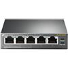 tplink TP-Link TL-SF1005P switch di rete Non gestito Fast Ethernet (10/100) Supporto Power over Ethernet (PoE) Nero