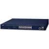 PLANET GS-4210-16T2S switch di rete Gestito L2/L4 Gigabit Ethernet (10/100/1000) 1U Blu