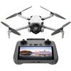 DJI Drone con fotocamera DJI Mini 4 Pro (RC 2) rotori Quadrirotore 48 MP 3840 x 2160 Pixel 2590 mAh Nero, Bianco [969040]