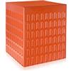 Kartell EUR Scabello, Rosso Terra