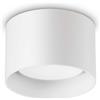 Ideal Lux Spike Pl1 Round Bianco Lampada da soffitto