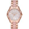 Michael Kors Orologio Solo tempo Donna Michael Kors Slim runway MK4467 Acciaio Oro rosa