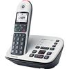 Motorola CD5011 - Telefono cordless digitale DECT con segreteria telefonica, blocco chiamate e risposta del volume - Schermo grafico da 1,8