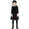 Amscan - Costume da bambino mercoledì, la Famiglia Addams, horror, Halloween, carnevale