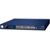 Planet GS-6311-24P4XV Layer 3 24-Port 10/100/1000T 802.3at PoE + 4-Port 10G SFP+ Managed Ethernet Switch with Smart LCD Screen(370 Watts PoE budget, hardware-based Layer 3 RIPv1/v2, OSPFv2 dynamic rou
