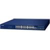 Planet GS-6311-24T4X Layer 3 24-Port 10/100/1000T + 4-Port 10G SFP+ Managed Ethernet Switch (hardware-based Layer 3 RIPv1/v2, OSPFv2 dynamic routing, supports ERPS Ring, fanless design)