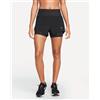 Nike Swift Dri Fit Mr 3in 2in W - Short Running - Donna - Nero