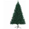 DecHome Albero di Natale h. 180 cm 1000 punte Folto e Realistico Verde ø102cm - 818DH45