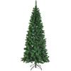 DecHome Albero di Natale h. 210 cm 631 Rami Fo lti Verde - 830183