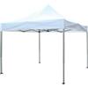 VivaGarden Gazebo da Giardino 3x3 m Pieghevole cin Alluminio Bianco GA802024-IVR