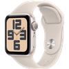 Apple Watch SE 2023 40mm Oro (Cinturino Silicone Beige S/M)