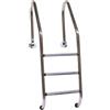 Flexinox Scaletta di Risalita Modello Trianon per Piscina con Skimmer in Acciaio Inox AISI 304 - 4 Scalini