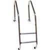 Flexinox Scaletta di Risalita Modello Trianon per Piscina con Skimmer in Acciaio Inox AISI 304 - 2 Scalini