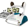 Maytronics Dolphin XForce 20 Digital - Robot Elettrico Pulitore per Piscina fino a 12 Mt per Rivestimento in Ceramica Cemento Verniciato Vetroresina & PVC con Gradino Perimetrale - MY2025