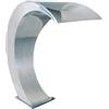 Flexinox Cascata Mezzaluna Flexinox Bali Satinata in Acciaio Inox AISI 316 per Piscina - Larghezza Getto Cm. 50