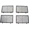 Maytronics 4 Cartucce Filtro a Trama Fine 50 Micron per Robot Piscina Maytronics Dolphin Pro X1 / Maximus 55 - 70 - 90 / Supreme M4 - M5 / M 250 - M 400 - M 500 / Explorer / Zefiro SF 40 - SF 50 - SF 60 / F 40 - F 50 - F 60 / 9991432-ASSY