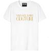 Versace Jeans Couture T Shirt uomo con logo Bianco / L