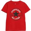 Converse T Shirt bambino con logo Rosso / 12A