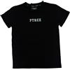 Pyrex t shirt bambino con logo stampato Nero / 10A