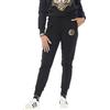 Versace Jeans Couture pantaloni della tuta donna con Emblem Nero
