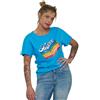 Moschino Love Moschino T Shirt donna con stampa Azzurro