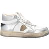 Philippe Model sneakers donna Lyon mid rise Argento