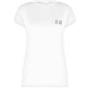 Rinascimento T-Shirt Donna con logo strassato Bianco / S