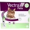 CEVA VECTRA 3D FELIS (3 pipette) - Efficace contro pulci e dermatite allergica nei gatti